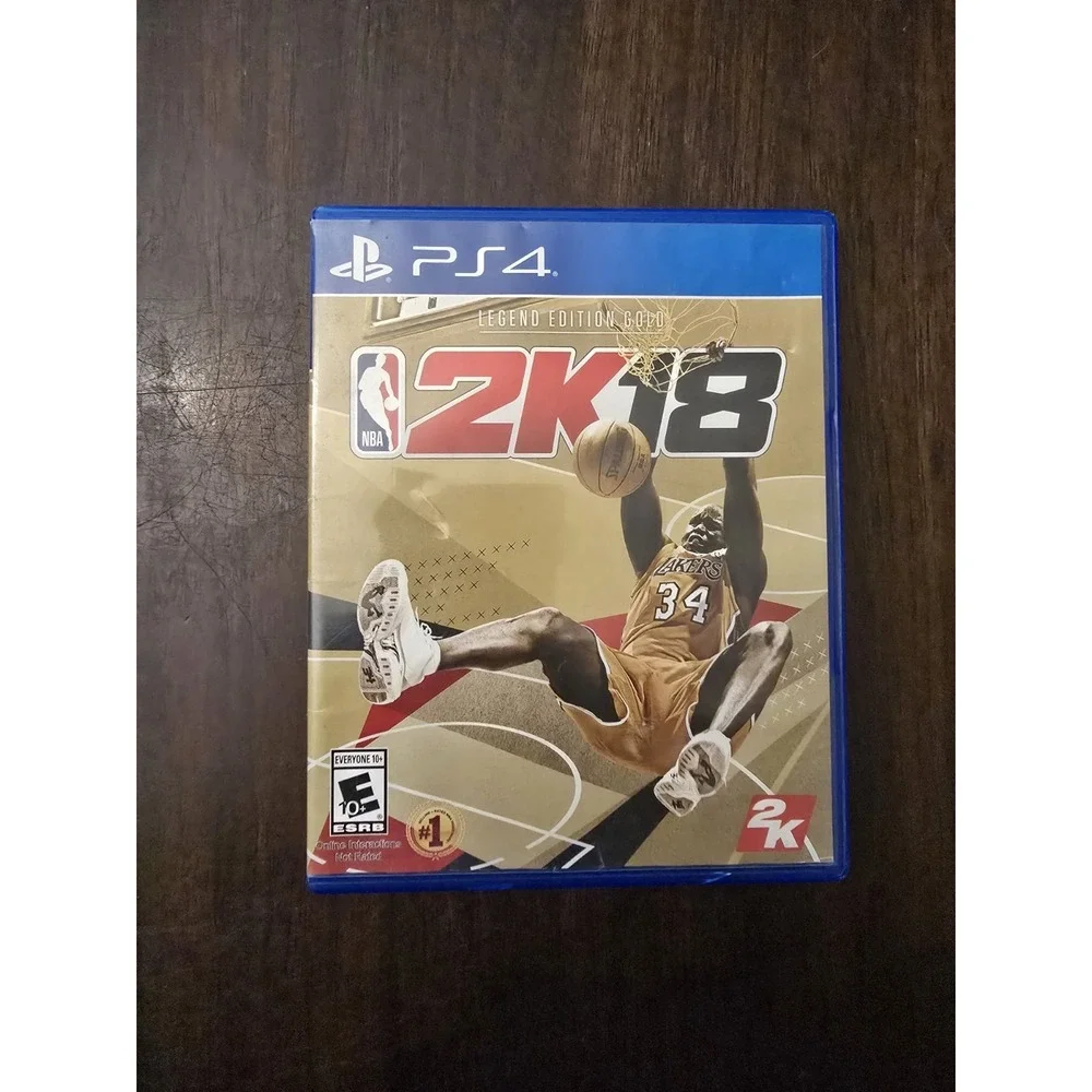 NBA 2K18 Legend Edition Gold Sony PlayStation 4 PS4 Game up Complete 1E